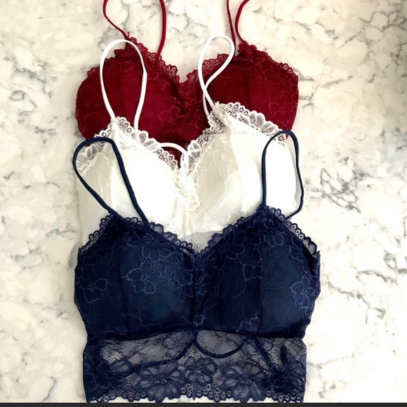 Sexy Lacey Bralette all 3 for 25.00 - Picture 2 of 6